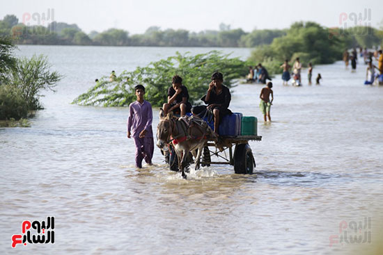الفيضانات تضرب مدن باكستان