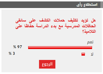 نتيجة الاستطلاع