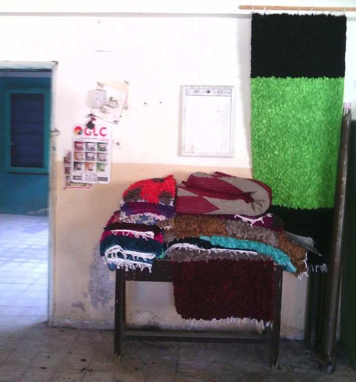 المنتجات اليدوية التى تم تصنيعها بمركز التكوين المهنى