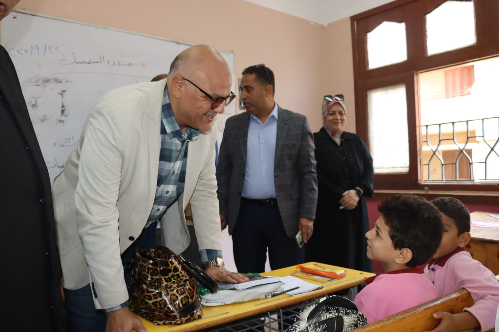 داخل قاعات الفصول