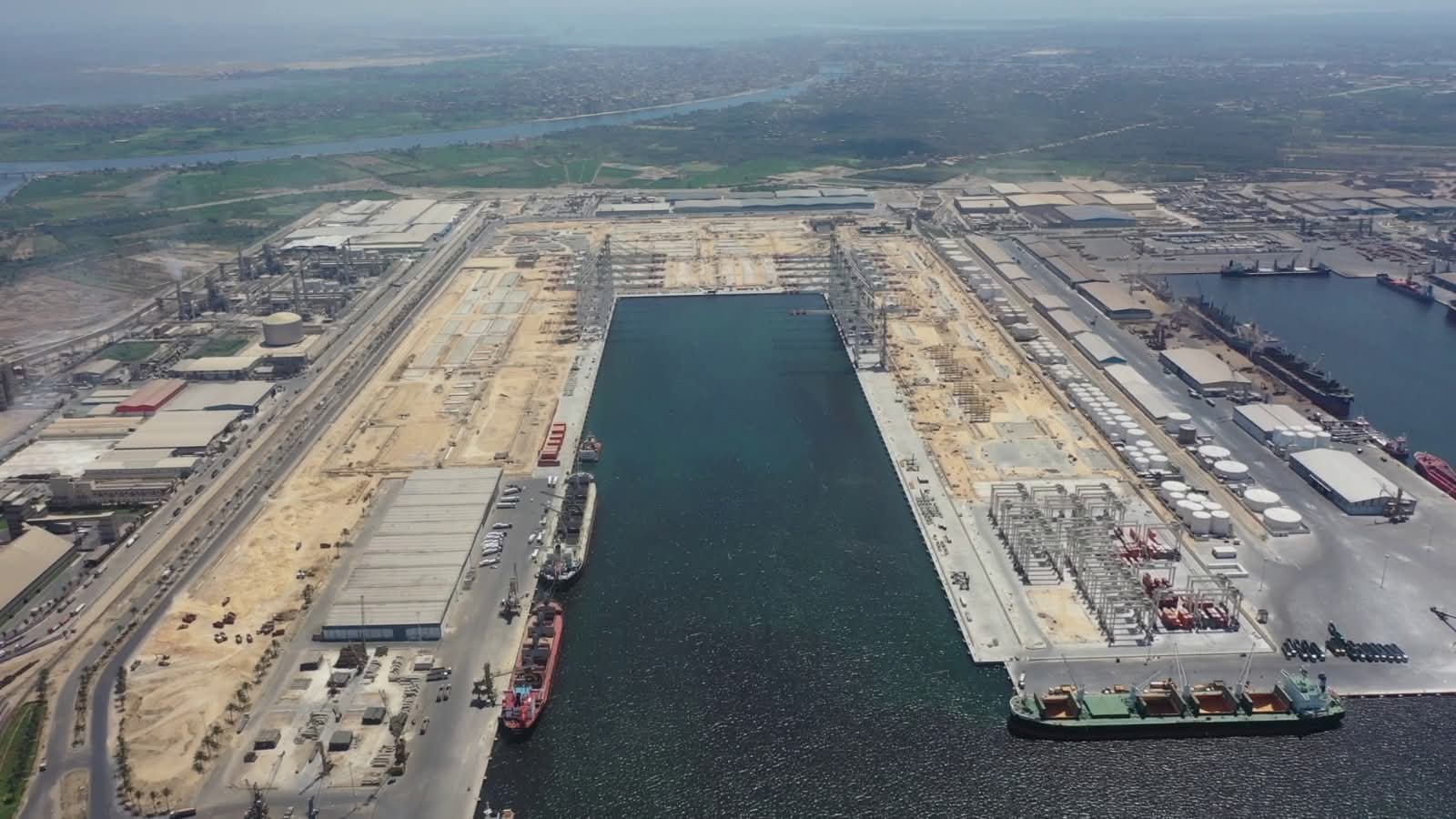 محطة حاويات تحيا مصر 1 بميناء دمياط