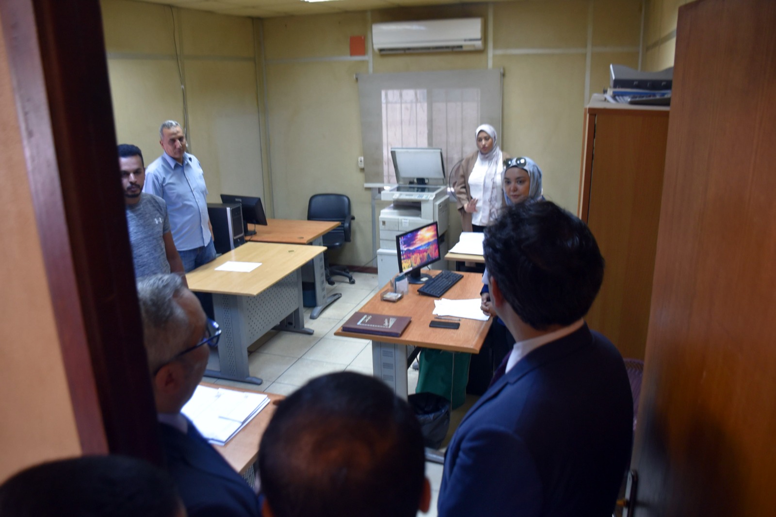 جانب من الجولة