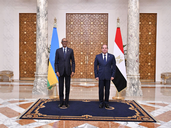 الرئيس السيسى ورئيس رواندا بول كاجامى (6)