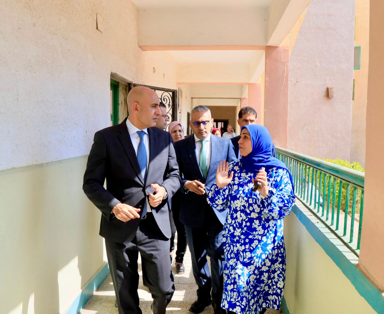 خلال جولة تفقدية لعدد من المدارس