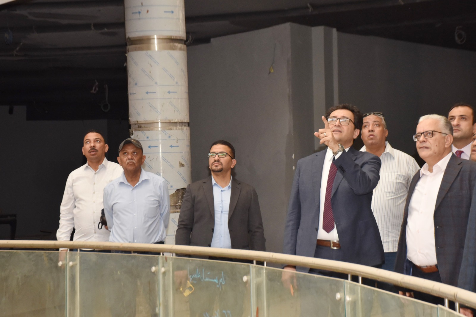 وزير الثقافة يتفقد المواقع الثقافية