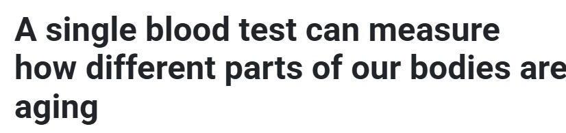 اختبار دم والشيخوخة