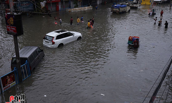 الهند غارقة فى مياه الأمطار