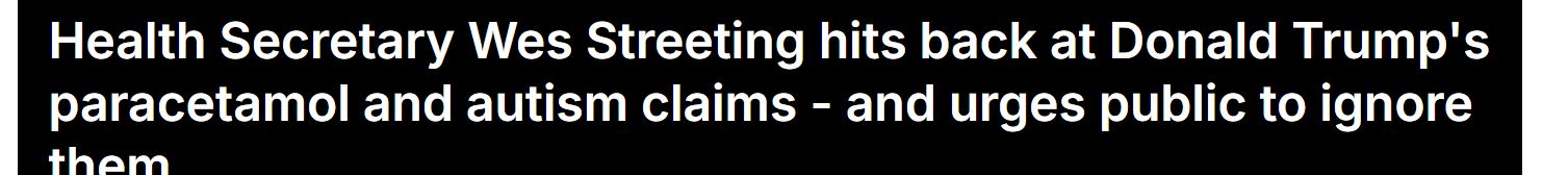 وزير الصحة البريطانى يحث على تجاهل ادعاءات ترامب