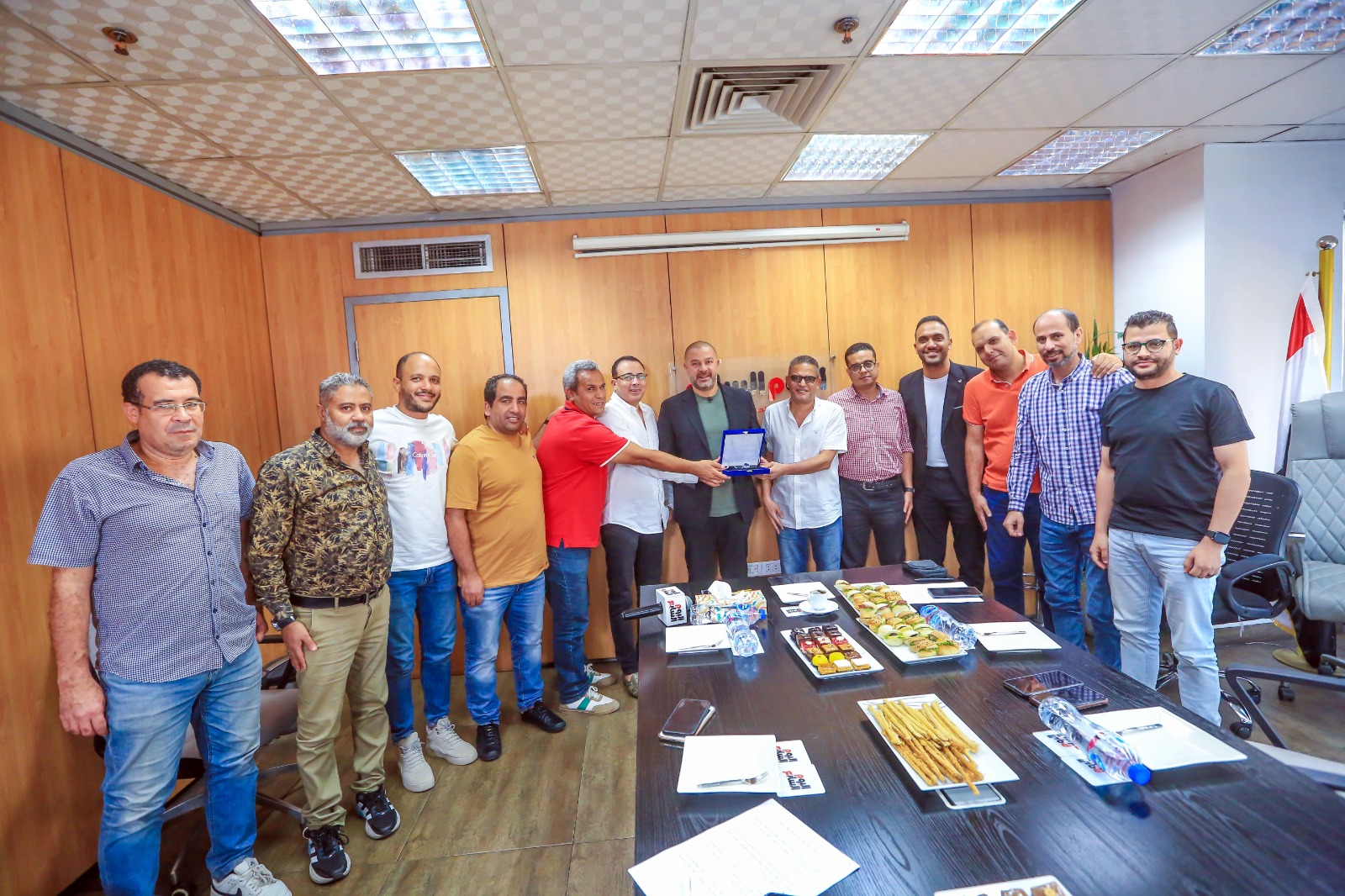 أحمد دياب يزور اليوم السابع (7)