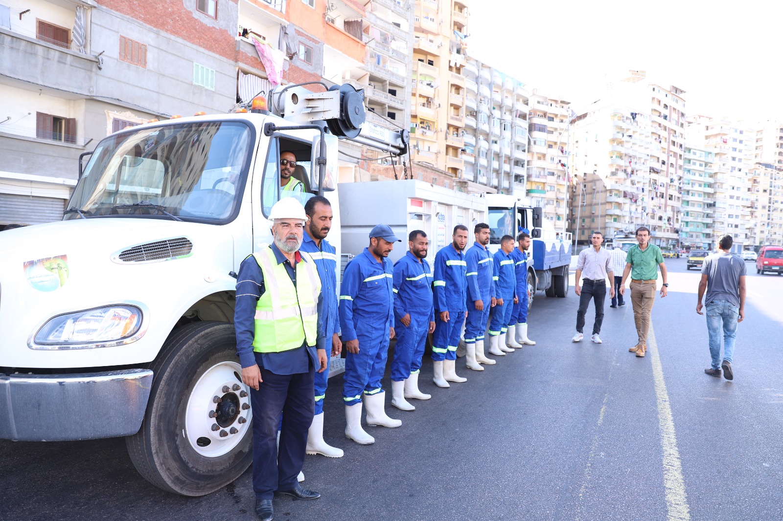 معدات الشركة بأماكن التمركز