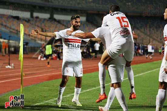 احتفال لاعبى الزمالك احتفال لاعبى الزمالك