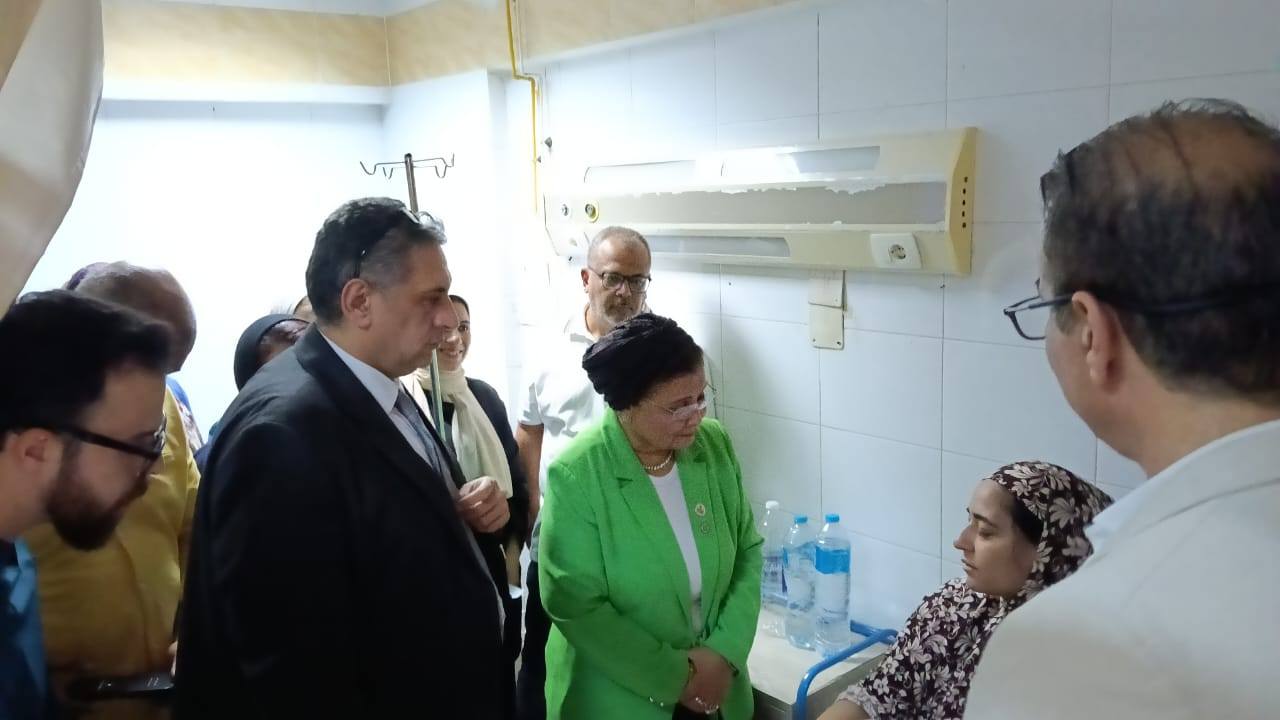 متابعة حالة عدد من السيدات