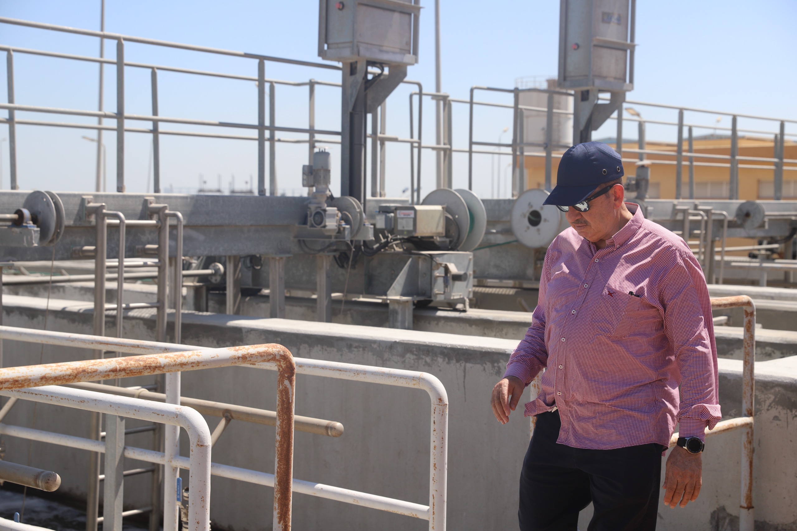 تفقد محطات الصرف