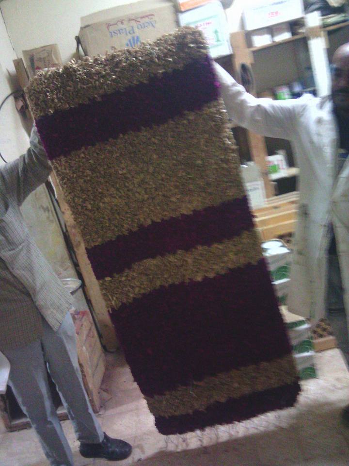 أعمال النول اليدوي فى مركز التكوين المهنى بالأقصر