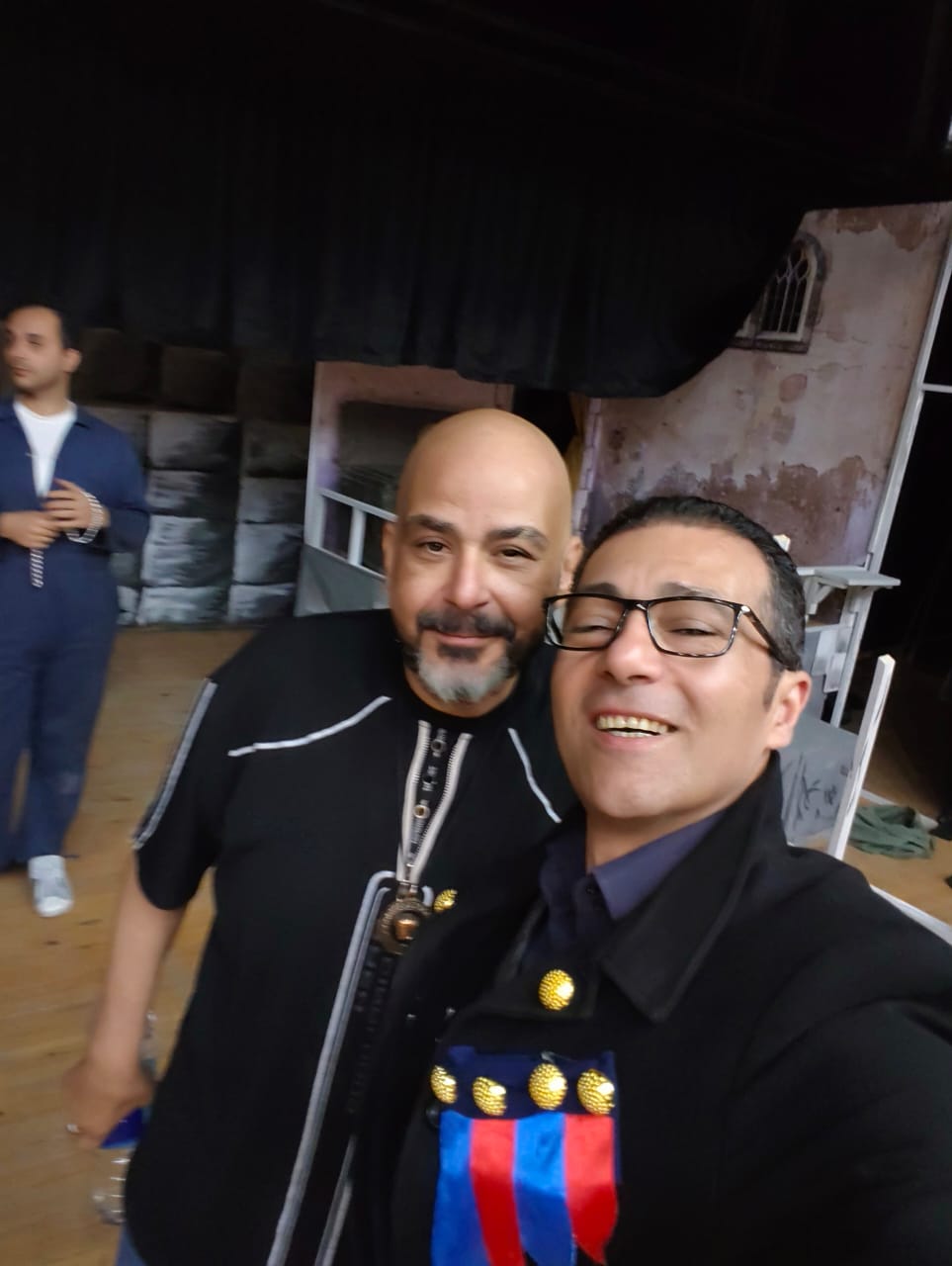 جمال عبد الناصر والمخرج المسرحي  الراحل أحمد لطفي