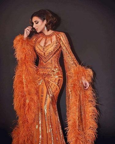 الفستان الأورنج