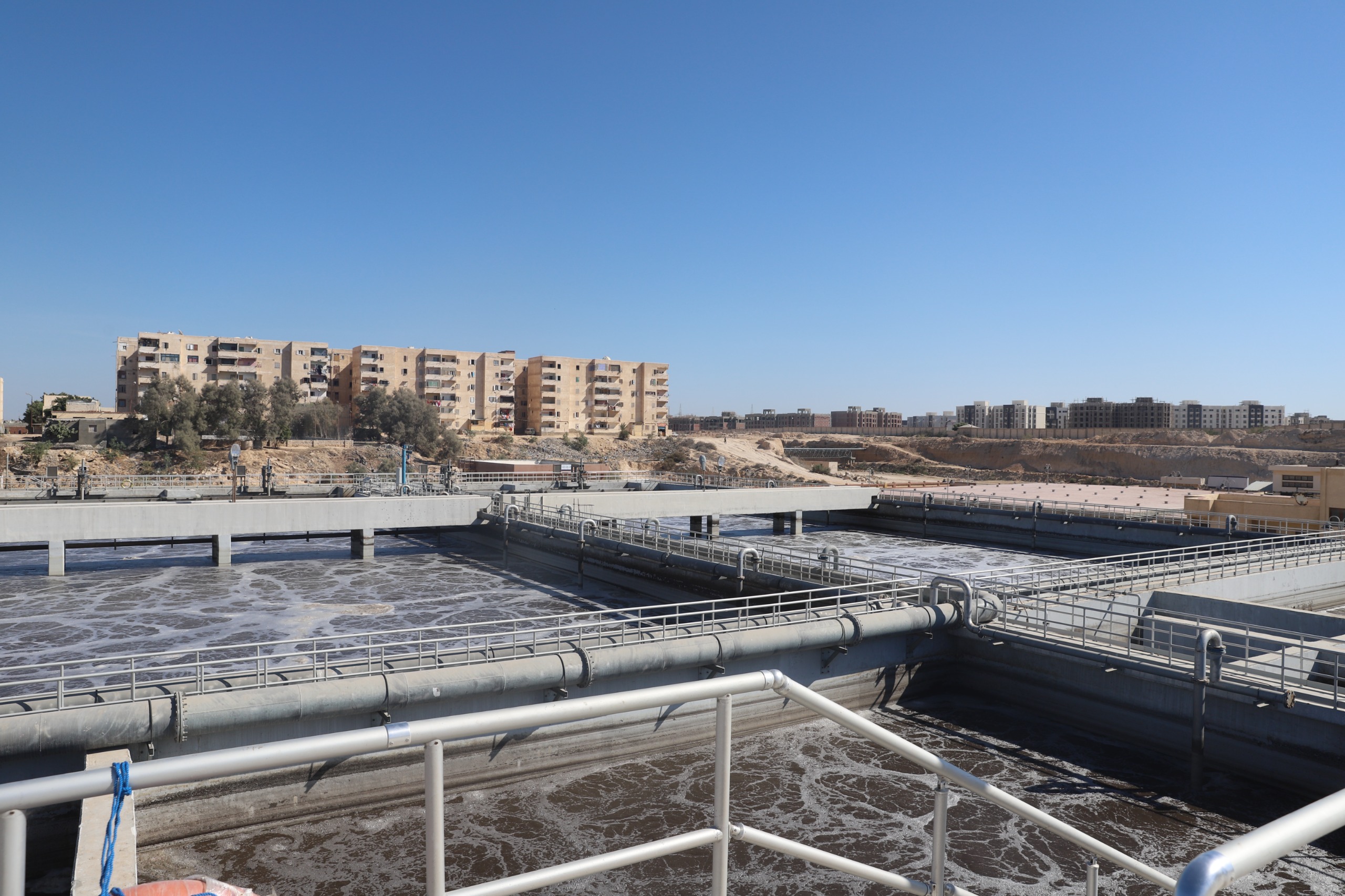 محطات المعالجة للصرف الصحى