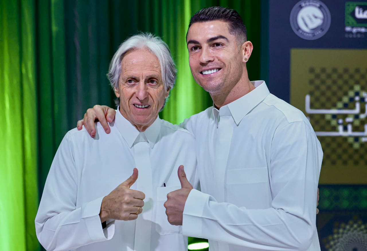 رونالدو وجيسوس يحتفلان باليوم الوطني السعودي