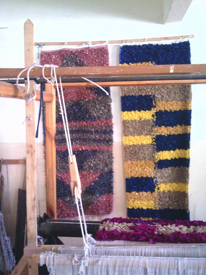 صناعات النول اليدوي فى مركز التكوين المهنى بالأقصر