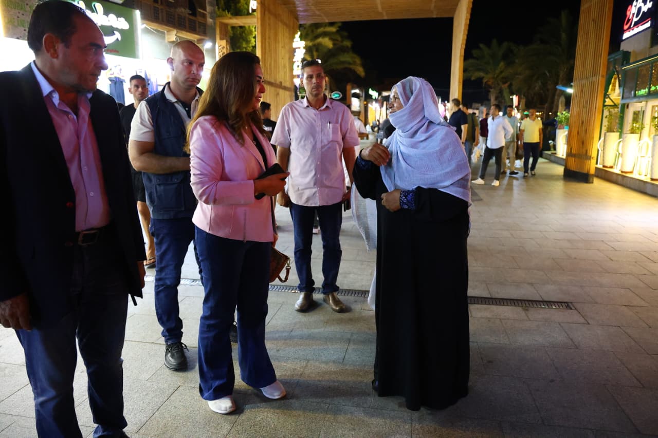 جولة وزيرة التنمية المحلية بدهب (6)