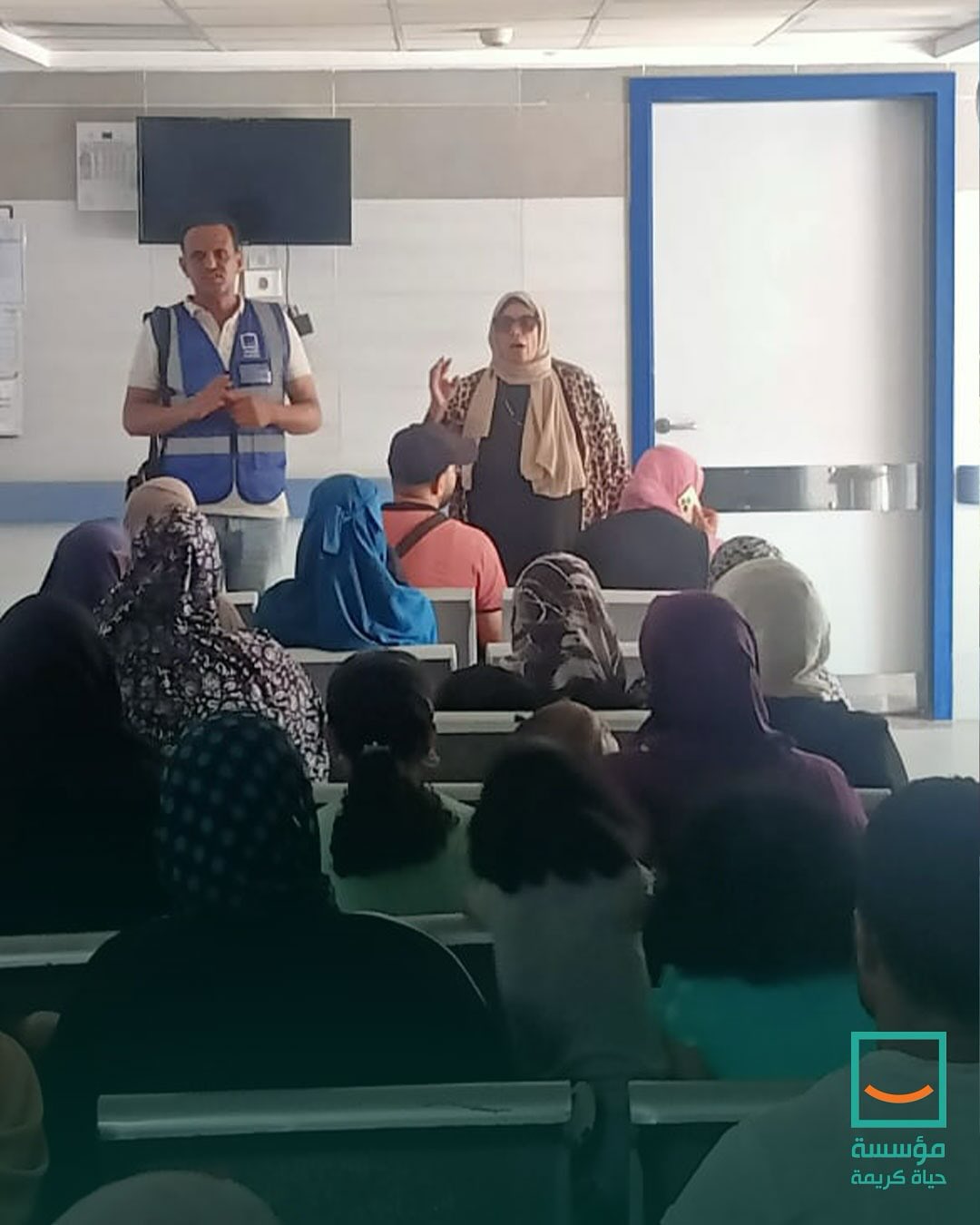 حياة كريمة تنظم قافلة طبية شاملة بالتعاون مع جامعه السويس  (6)