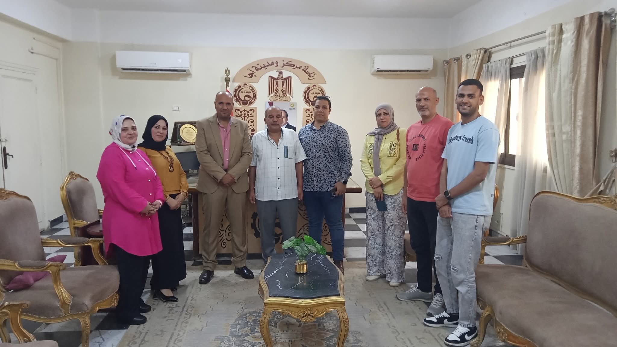 جانب من وجود لجنه تحليل مخدرات في ديوان أجا