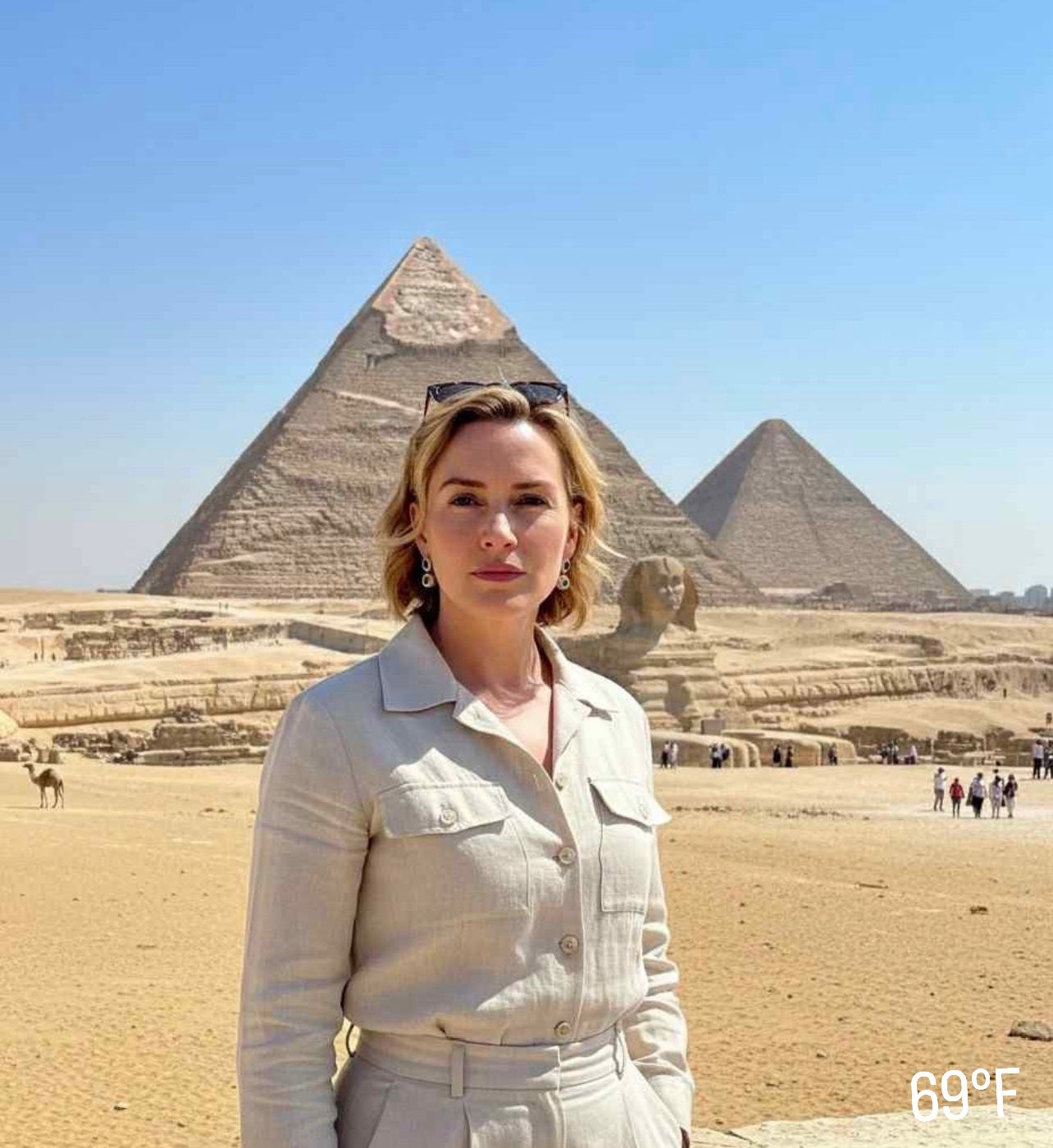 كيت في الاهرامات