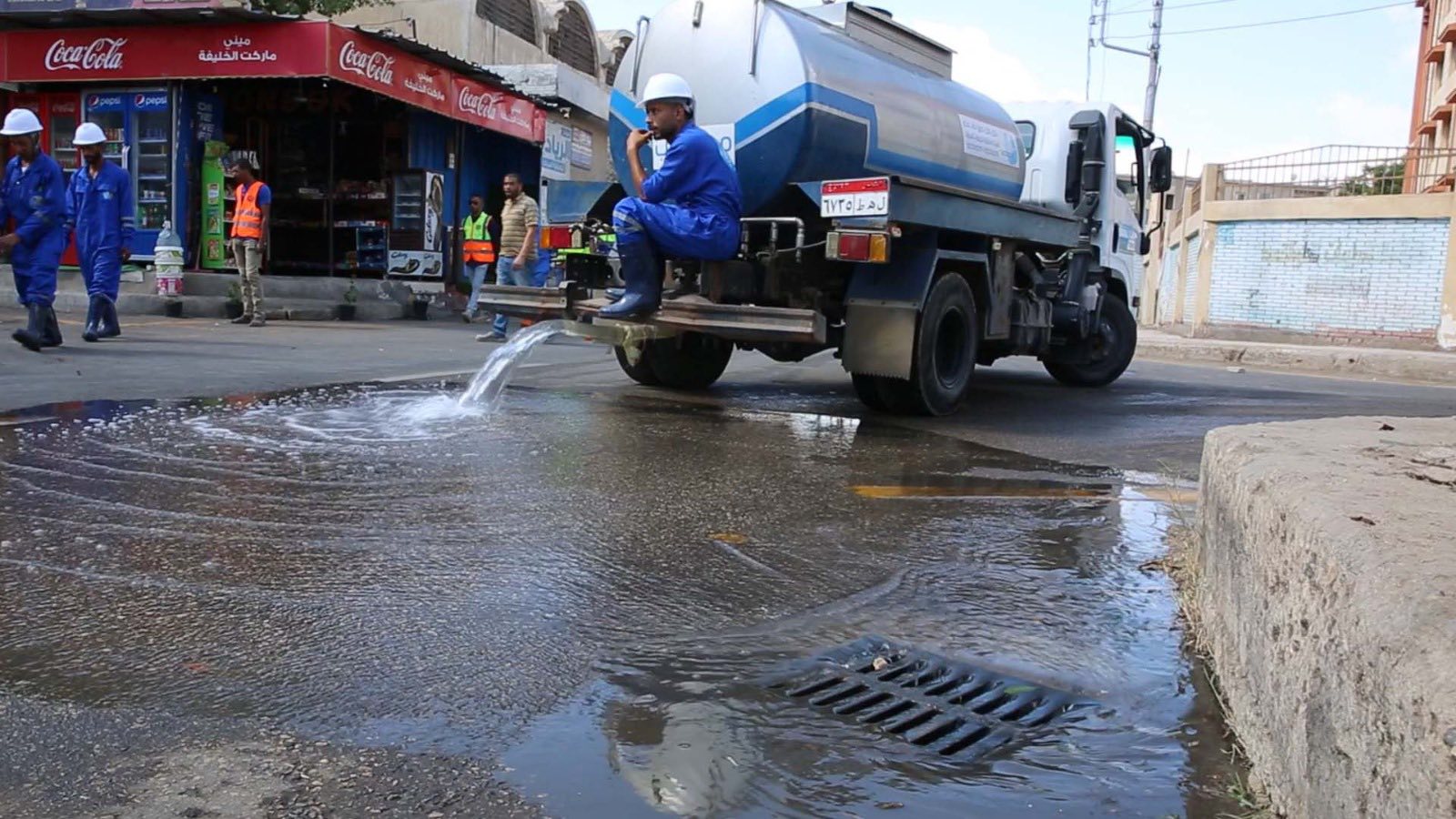 جانب من تنفيذ المحاكاة