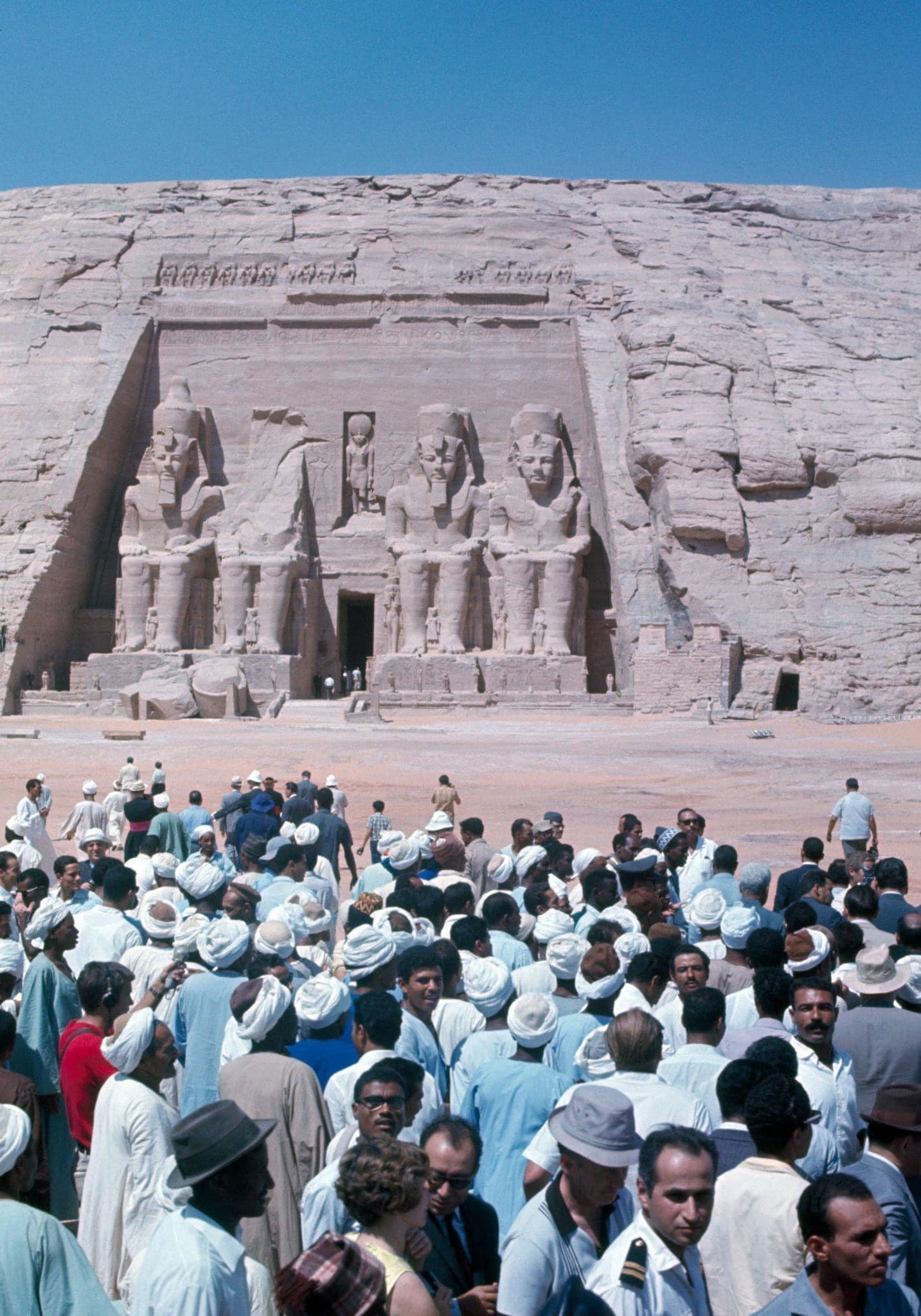 بعد الانتهاء من نقل المعبد