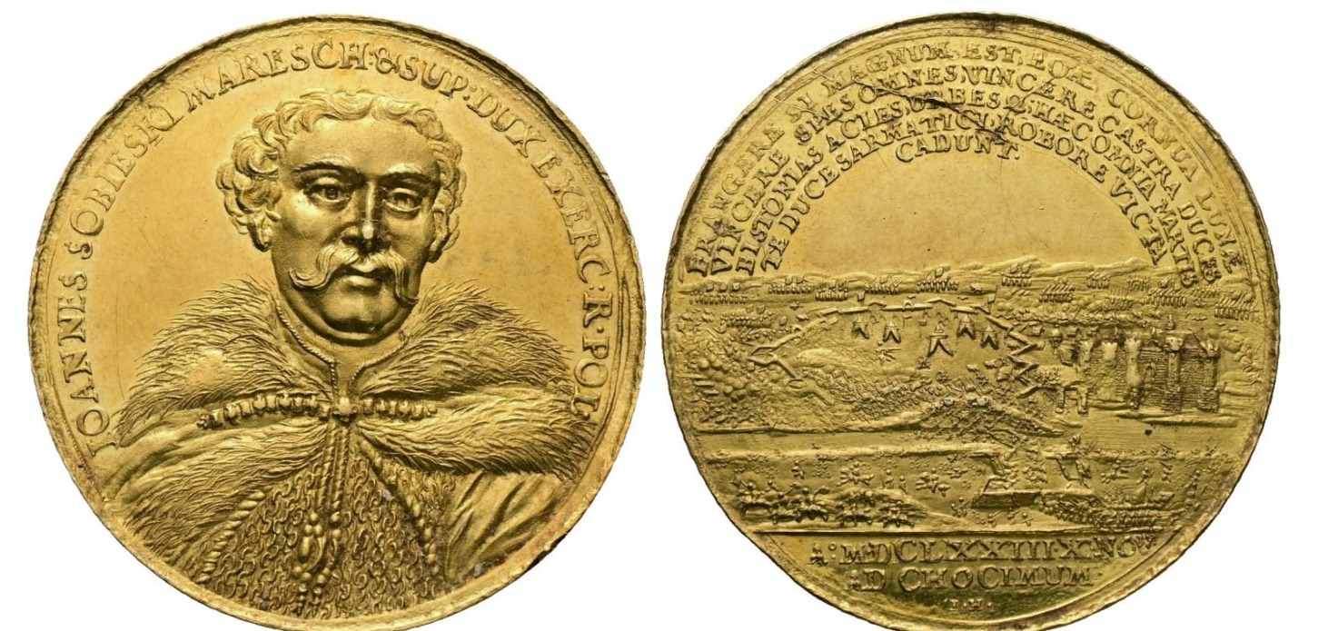 ميدالية 8 دوكات لجان سوبيسكي (1673)