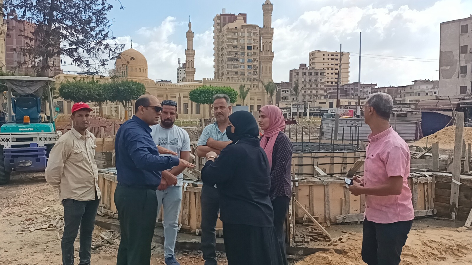 بدء تنفيذ المرحلة الثانية لتطوير الميدان الإبراهيمي بدسوق