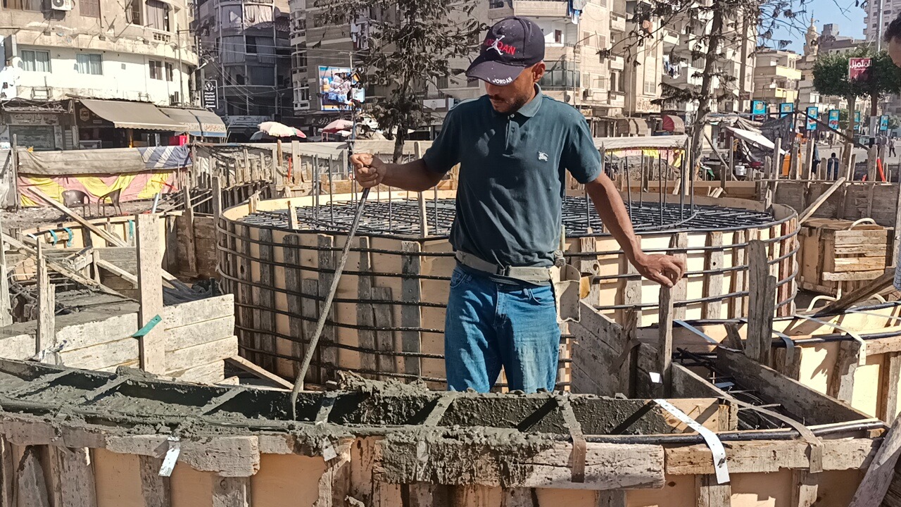 تنفيذ المرحلة الثانية لتطوير الميدان الإبراهيمي بدسوق