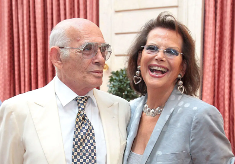 كلوديا كاردينالي وزوجها باسكوالي سكويتيري