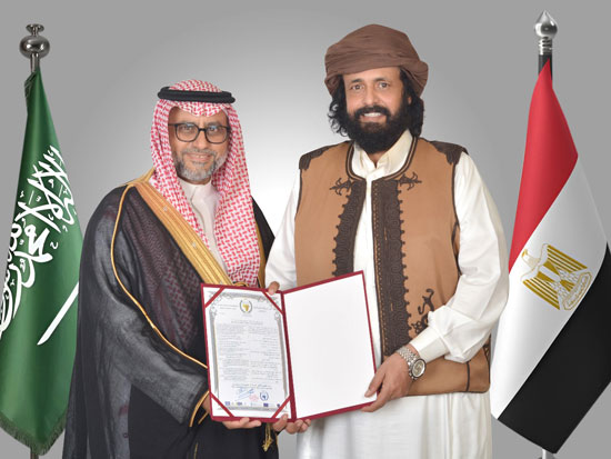 المجلس الأعلى للاقتصاد العربي الإفريقي يُعين الشيخ عبد السلام الزارف العوامي رئيسًا للهيئة الدولية لاتحاد القبائل العربية المجلس الأعلى للاقتصاد العربي الإفريقي يُعين الشيخ عبد السلام الزارف العوامي رئيسًا للهيئة الدولية لاتحاد القبائل العربية