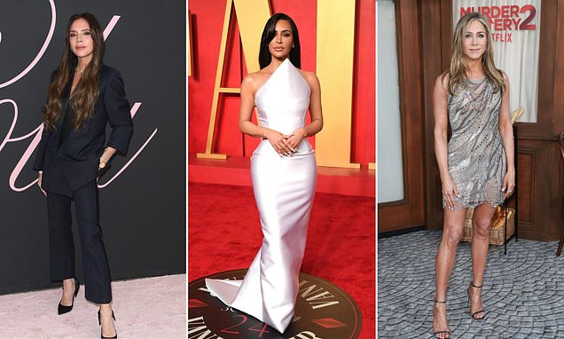 جينيفر انيستون وكيم كاردشيان فكتوريا بيكهام