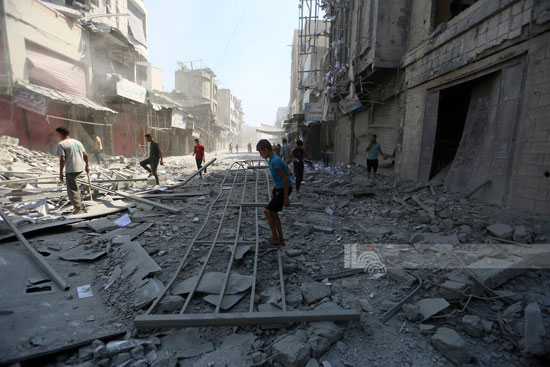 الدمار الكبير فى البنك الدمار الكبير فى البنك