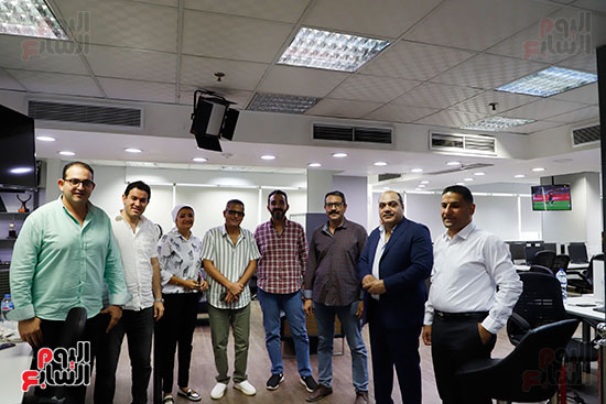 الدكتور محمد الباز وعبد الفتاح عبد المنعم رئيس تحرير اليوم السابع (3)