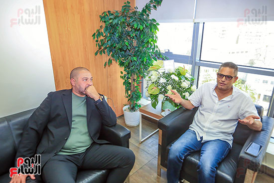 النائب أحمد دياب فى ضيافة الكاتب الصحفى عبد الفتاح عبد المنعم رئيس تحرير اليوم السابع النائب أحمد دياب فى ضيافة الكاتب الصحفى عبد الفتاح عبد المنعم رئيس تحرير اليوم السابع