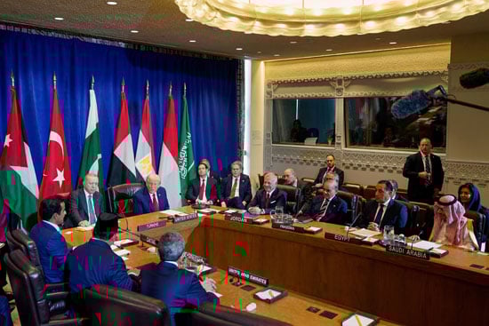 لقاء القادة العرب وترامب لقاء القادة العرب وترامب