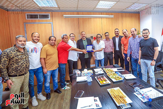 النائب أحمد دياب وتكريم اليوم السابع النائب أحمد دياب وتكريم اليوم السابع