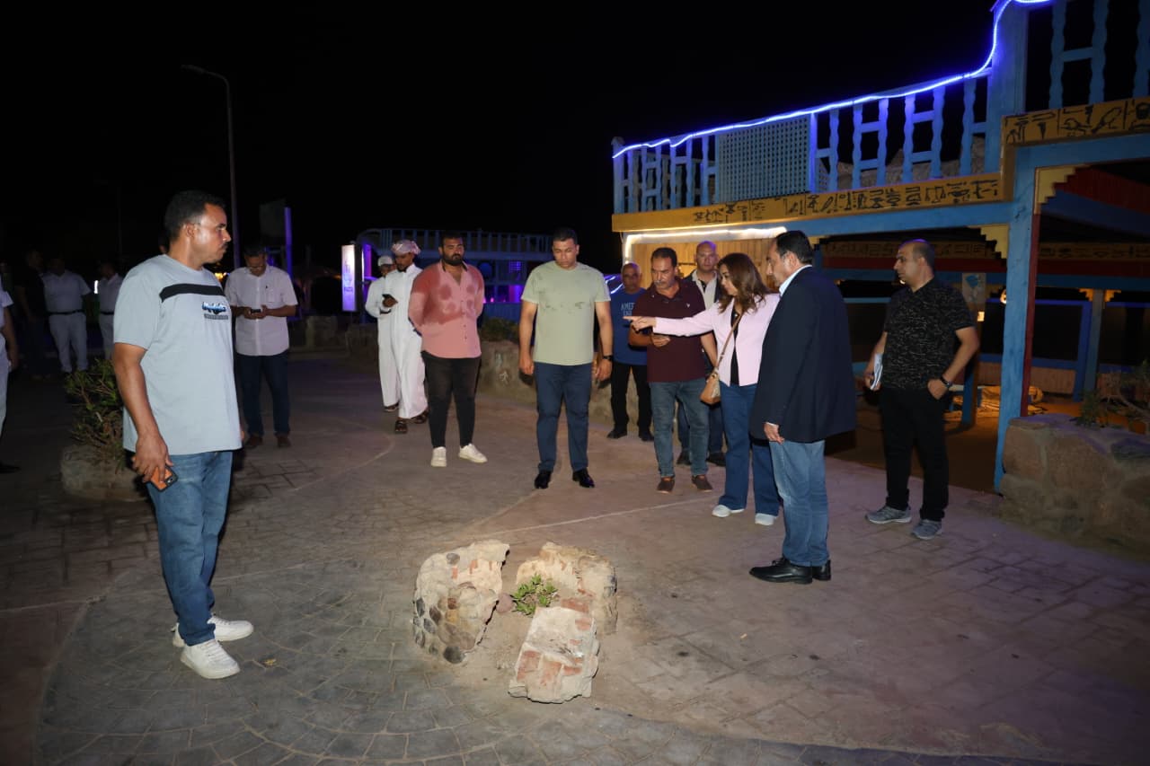 جولة وزيرة التنمية المحلية بدهب (3)