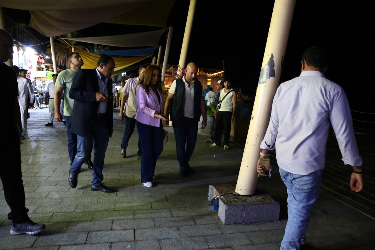 جولة وزيرة التنمية المحلية بدهب (2)