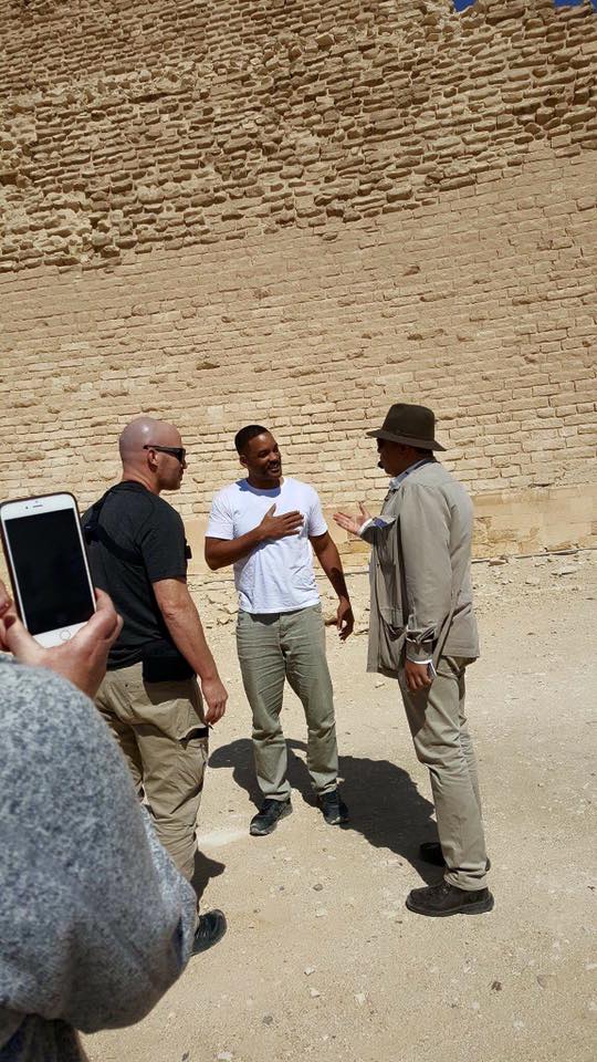 ويل سميث في الاهرامات