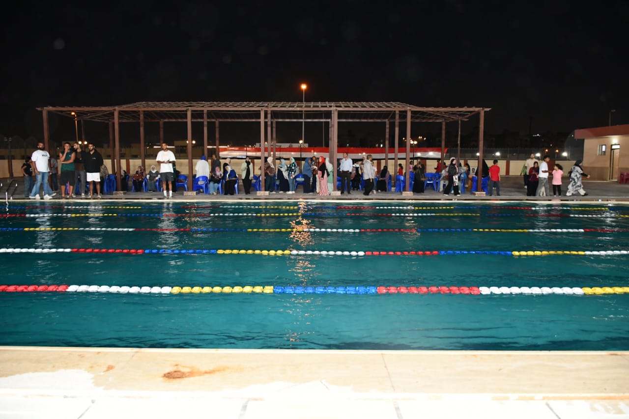 افتتاح حمام سباحة الشيخ زايد (6)