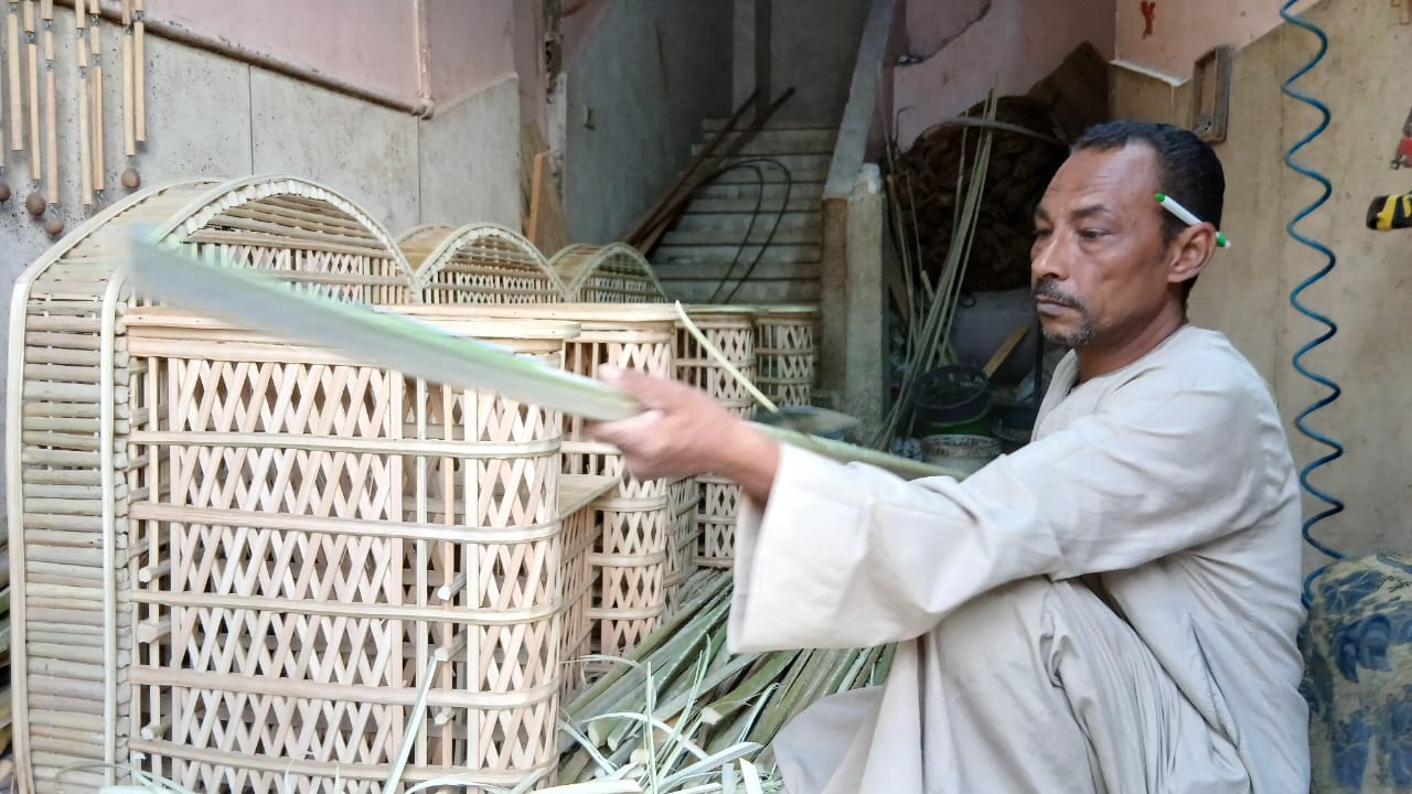 صناعة الجريد بقنا صناعة الجريد بقنا