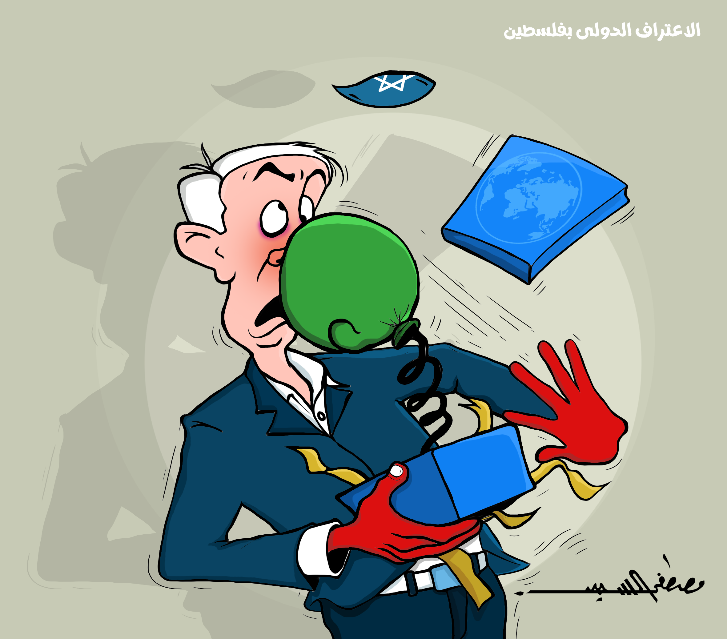 كاريكاتير مصطفى السيد