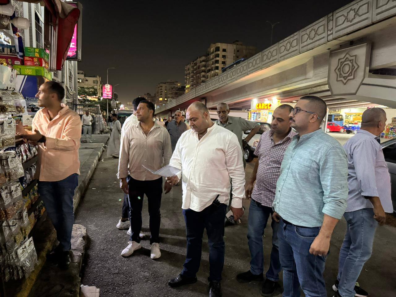 حملة لرفع الاشغالات ومراجعة التراخيص (4)