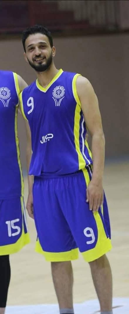 لاعب منتخب فلسطين لليد محمد شعلان