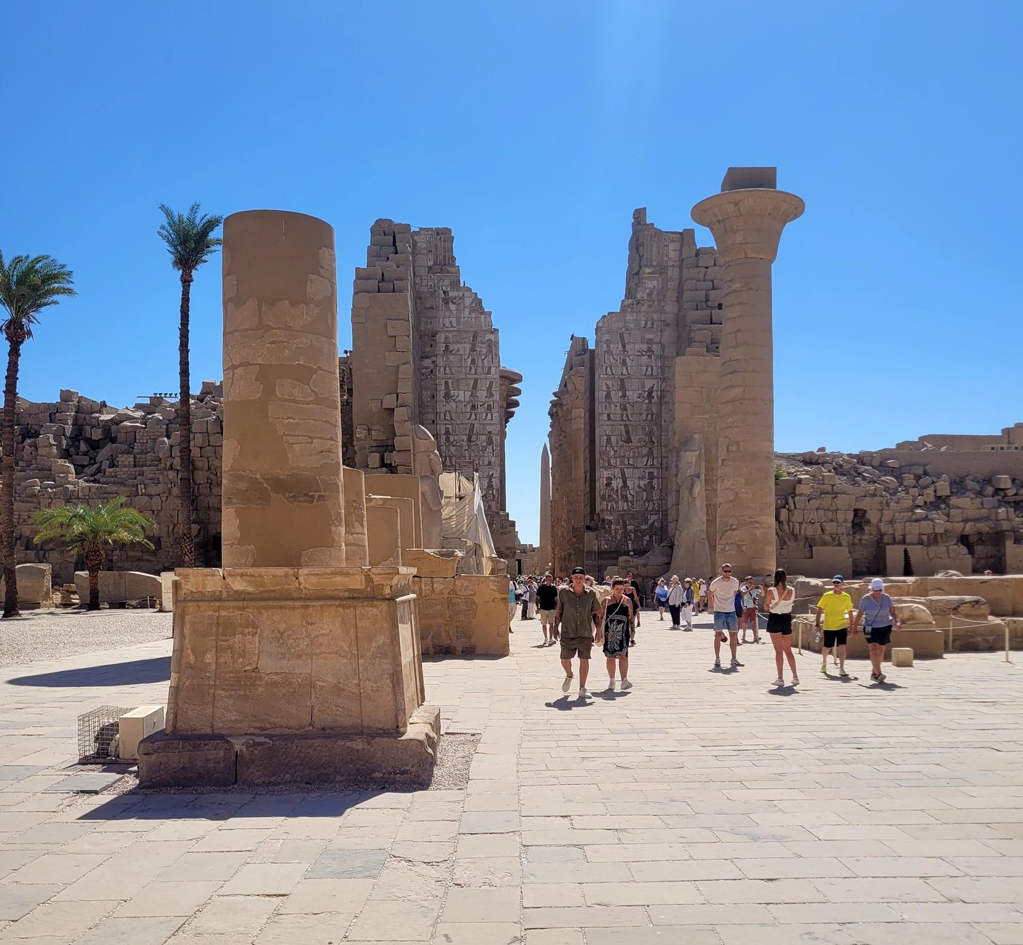 جانب من التوافد فى صالات الكرنك