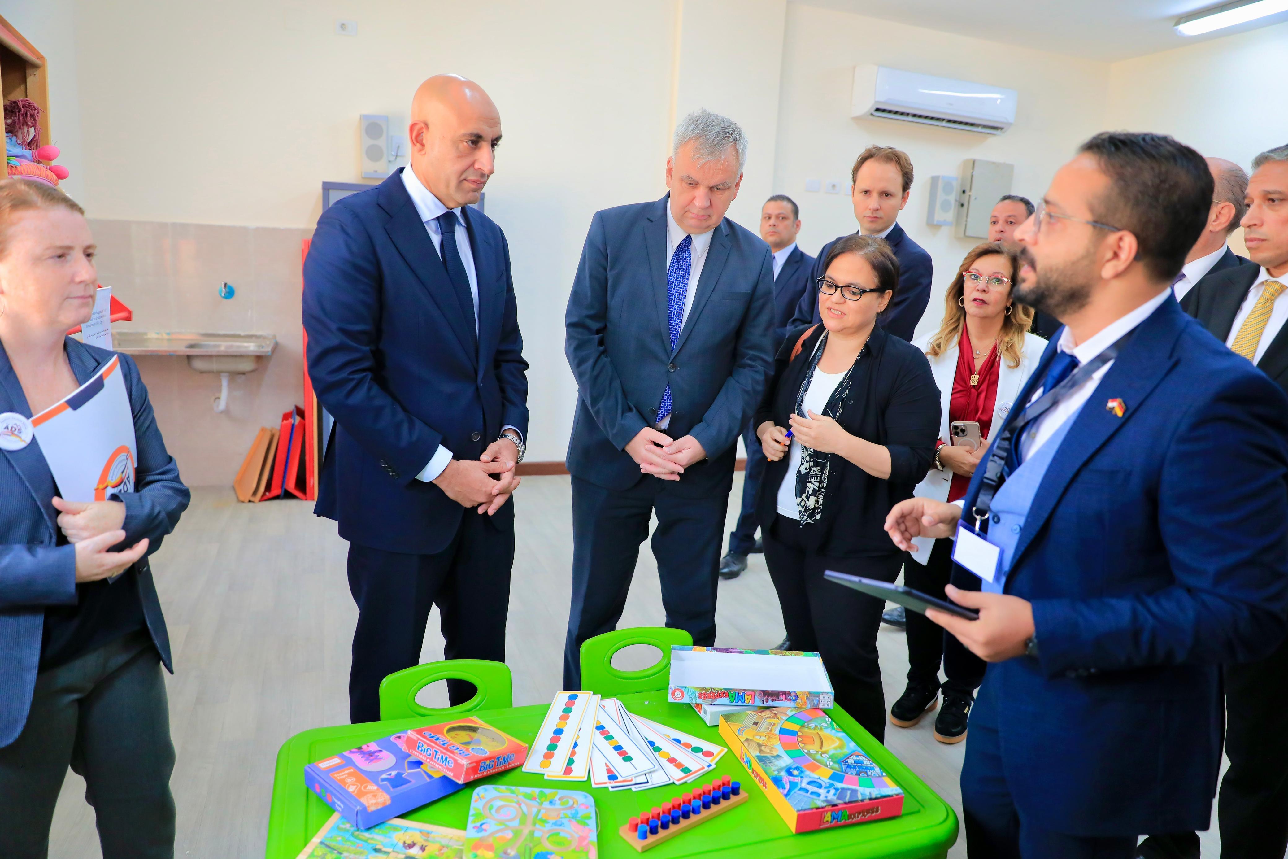 وزير التعليم يفتتح أولى المدارس المصرية الألمانية